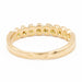 Ring 54 Ring Yellow gold Diamond 58 Facettes 2218361CN