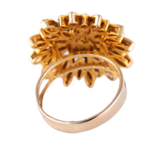 Bague BAGUE "JASMINE" OR CISELÉ 58 Facettes BO/220070 NSS