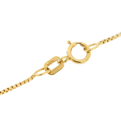 Collier Collier avec pendentif et topaze 58 Facettes 17210