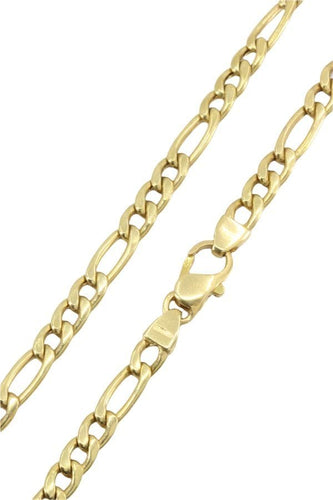 Collier CHAINE MAILLE FIGARO ALTERNÉE 58 Facettes 045261