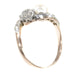 Ring 54 Toi et Moi ring, diamond and pearl 58 Facettes 19261-0046