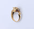 Bague Bague panthère en or et pavage diamants 58 Facettes