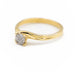 Ring 55 Solitaire Ring Yellow Gold Diamond 58 Facettes 1782341CN