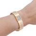 Cartier Watch, “Tank Lingot”, yellow gold, diamonds. 58 Facettes 32821