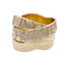 Ring 50 Chanel ring, “Bolduc Signature”, yellow gold, diamonds. 58 Facettes 32782