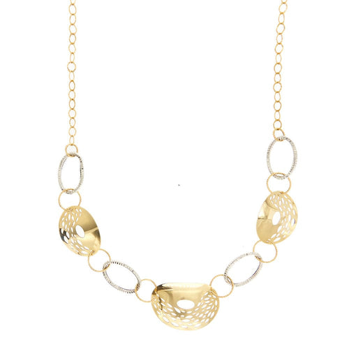 Collier Collier deux or 58 Facettes 33785