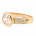 Ring 62 Solitaire Ring Yellow Gold Diamond 58 Facettes 2455612CN