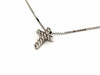 Necklace Cross Necklace White Gold Diamond 58 Facettes 1641624CN