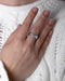 Ring 56 CHANEL Coco Crush Small Model Ring in 750/1000 White Gold 58 Facettes 62663-58602