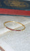 Bracelet Opening bangle bracelet Yellow gold Ruby Diamonds 58 Facettes