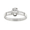 Bague 54 Bague Solitaire diamants 0,68 ct 58 Facettes 1608
