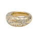Ring 50 Chaumet ring, “Anneau Feux d’Artifices”, yellow gold, diamonds. 58 Facettes 31111