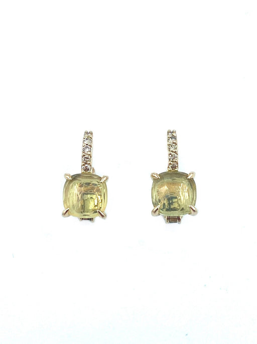 Boucles d'oreilles POMELLATO. Boucles d’oreilles "Lola" or rose, quartz et diamants 58 Facettes