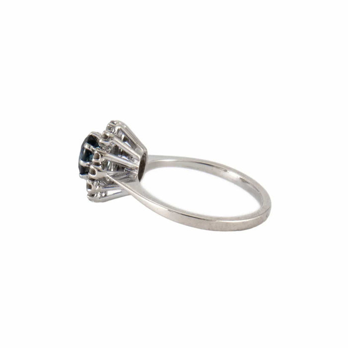 Bague BAGUE MARGUERITE SAPHIR & DIAMANTS 58 Facettes BO/230009//