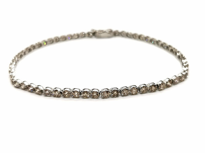 Bracelet Bracelet Ligne Platine Diamant 58 Facettes 1505952CN