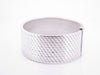 HERMES bracelet bracelet mirror mesh cuff 19 silver 925 58 Facettes 257681