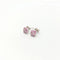 Boucles d'oreilles Boucles d'oreilles Or blanc Diamants Saphirs roses 58 Facettes 27968