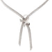 Collier Collier Négligé Or blanc 58 Facettes 1649450CN