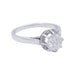 Ring 54 Diamond solitaire ring. 58 Facettes 32533