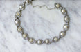 Bracelet Art Deco platinum bracelet, diamonds, and pearls 58 Facettes