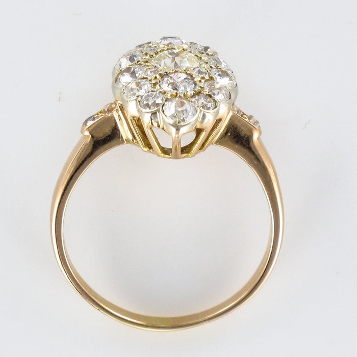 Bague 64 Bague marquise diamants ancienne 58 Facettes 19-622-56