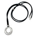 Chaumet necklace, “Anneau”, white gold and satin. 58 Facettes 31608