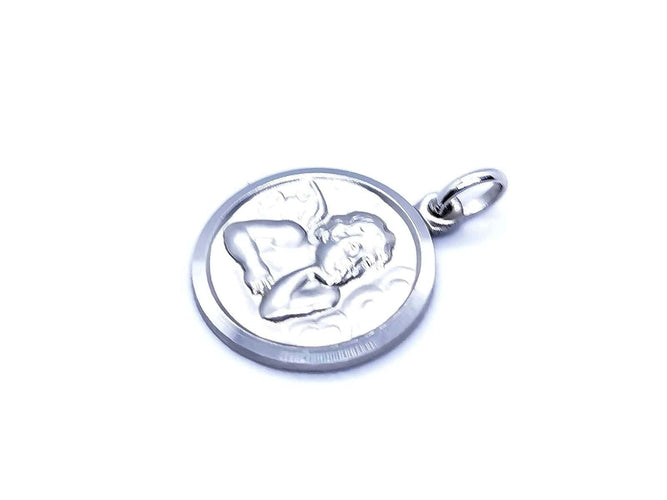 Pendentif Pendentif Médaille Or blanc 58 Facettes 947739CD