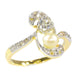 Bague 52 Bague diamant et perle 58 Facettes 21285-0669