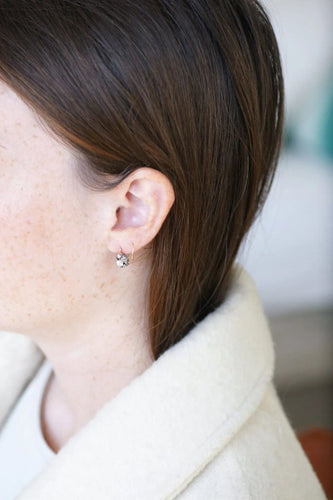 Boucles d'oreilles Boucles d'oreilles dormeuses diamants 0,50 Ct 58 Facettes