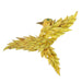 Brooch Bird brooch, Yellow gold & emerald 58 Facettes 22342-0012