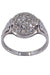 Bague 57 BAGUE DÔME PAVAGE DIAMANTS 58 Facettes 079681