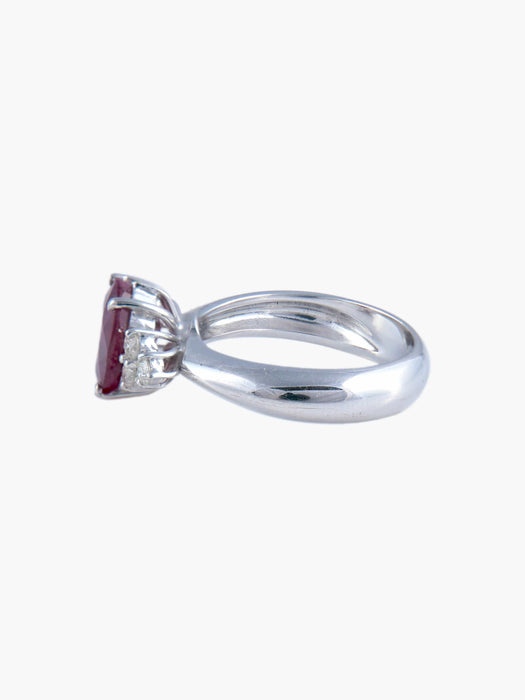 Bague 52 Bague Rubis et Diamants 58 Facettes