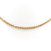 Necklace Twisted mesh necklace Yellow gold 58 Facettes 1875429CN