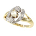 Bague 52 Bague diamant et perle 58 Facettes 14009-0037