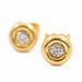 Earrings Stud earrings Yellow gold Diamond 58 Facettes 2294370CN