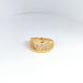 Ring Chiseled and openwork yellow gold ring 58 Facettes 20173
