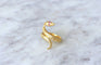 Bague Bague vintage serpent enroulé or jaune 58 Facettes