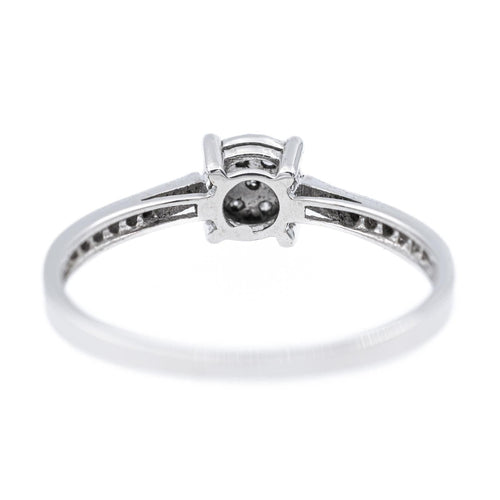 Bague 53 Bague Or blanc Diamant 58 Facettes 2295173CN