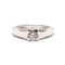 Bague Solitaire diamant or blanc 58 Facettes