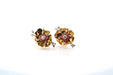 Earrings Earrings Yellow gold Platinum Diamonds Ruby 58 Facettes 25344