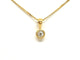 Collier Collier Chaîne + pendentif Or jaune Diamant 58 Facettes 06592CD
