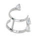 Ring 51 Repossi “Void-set” ring, white gold and diamonds. 58 Facettes 31429