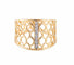 Bague BAGUE "LIEM" OR & ZIRCONIUMS 58 Facettes BO/220069