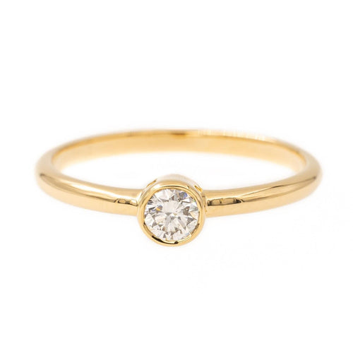 Bague 54 Bague Solitaire Or jaune Diamant 58 Facettes 2259617CN