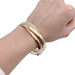 Bracelet Cartier bracelet, "Trinity", 3 tones of gold. 58 Facettes 32580