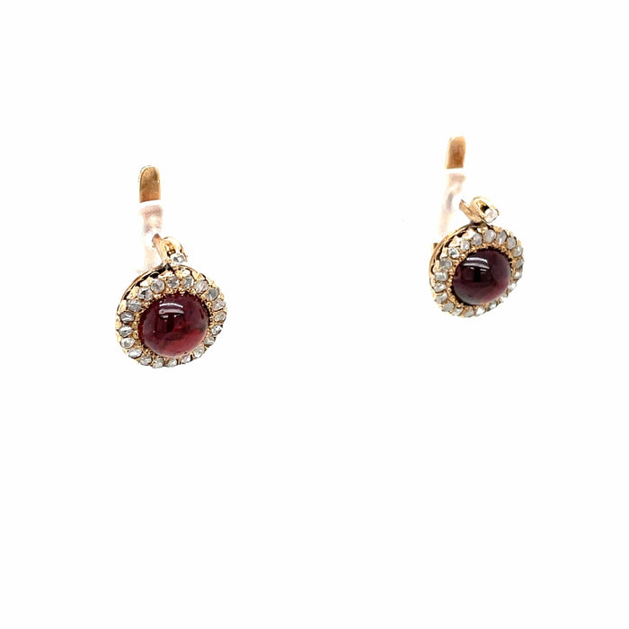 Boucles d'oreilles Boucles d'oreilles Diamants Grenat 58 Facettes