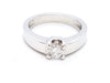 Bague 53 Bague Solitaire Or blanc Diamant 58 Facettes 578709RV