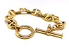 Bracelet Navy mesh bracelet Yellow gold 58 Facettes 1232056CN