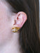 Boucles d'oreilles clip or et diamants 58 Facettes