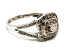 Bague 48 Bague Solitaire Or blanc Diamant 58 Facettes 1422695CN